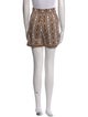 Max Mara Printed Mini Shorts