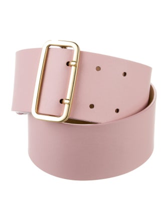 Max Mara Wide Leather Waist Belt