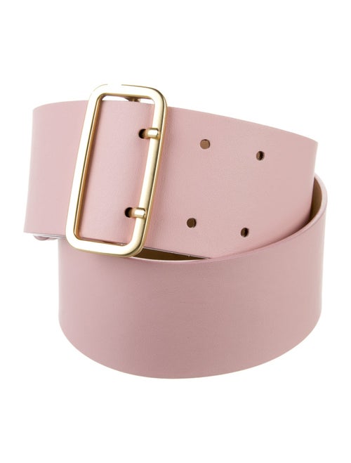 Max Mara Wide Leather Waist Belt