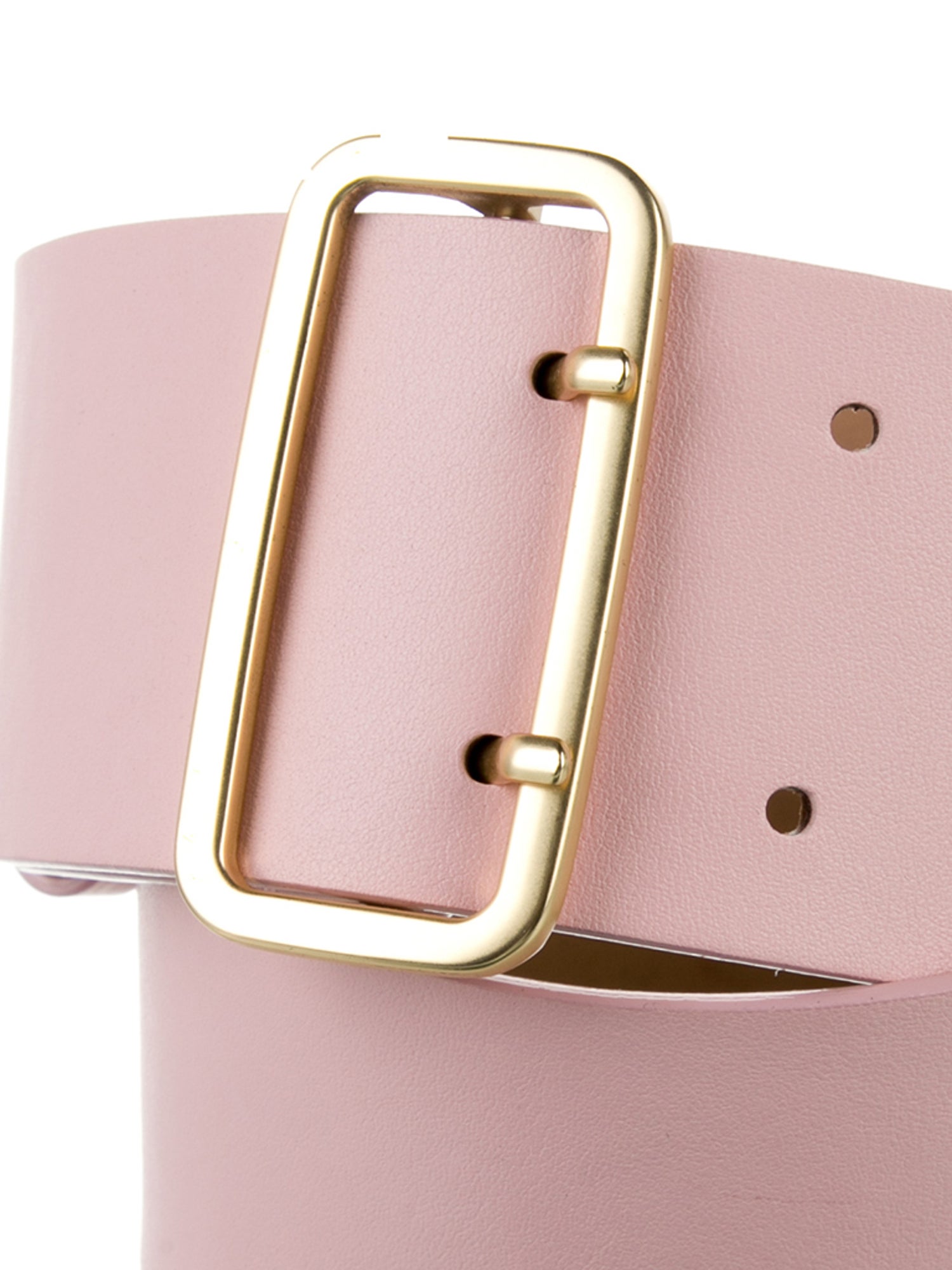 Max Mara Wide Leather Waist Belt