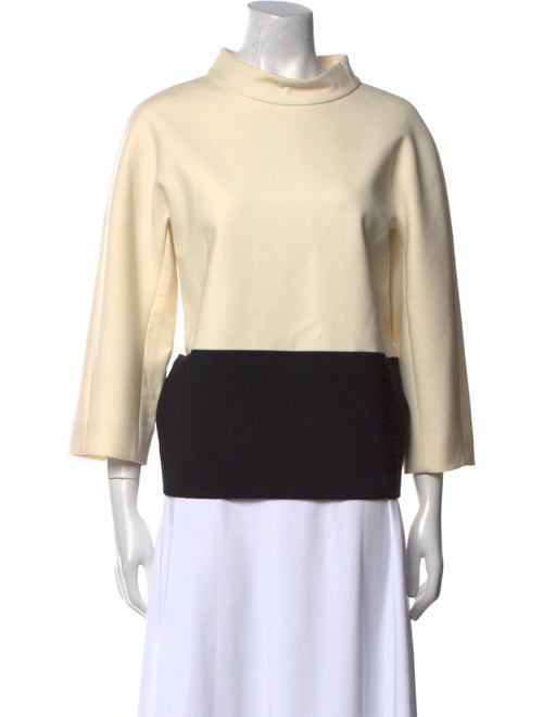 Max Mara Virgin Wool Cowl Neck Sweatshirt