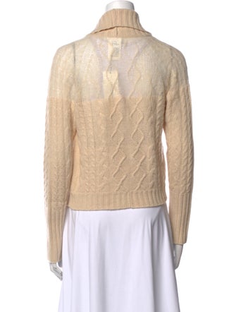 Max Mara Virgin Wool Open Front Sweater