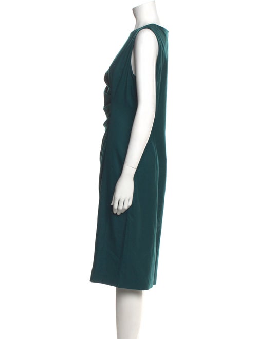 Max Mara Virgin Wool Midi Length Dress