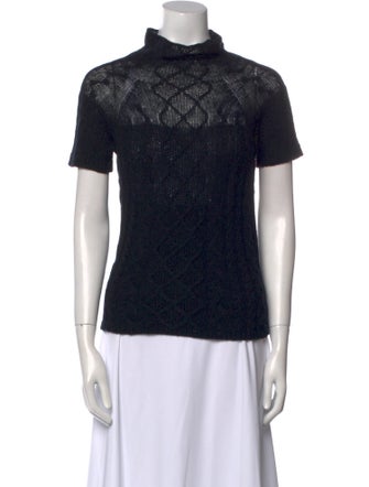 Max Mara Virgin Wool Turtleneck Sweater