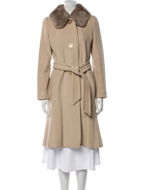 Max Mara Virgin Wool Trench Coat