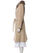 Max Mara Virgin Wool Trench Coat