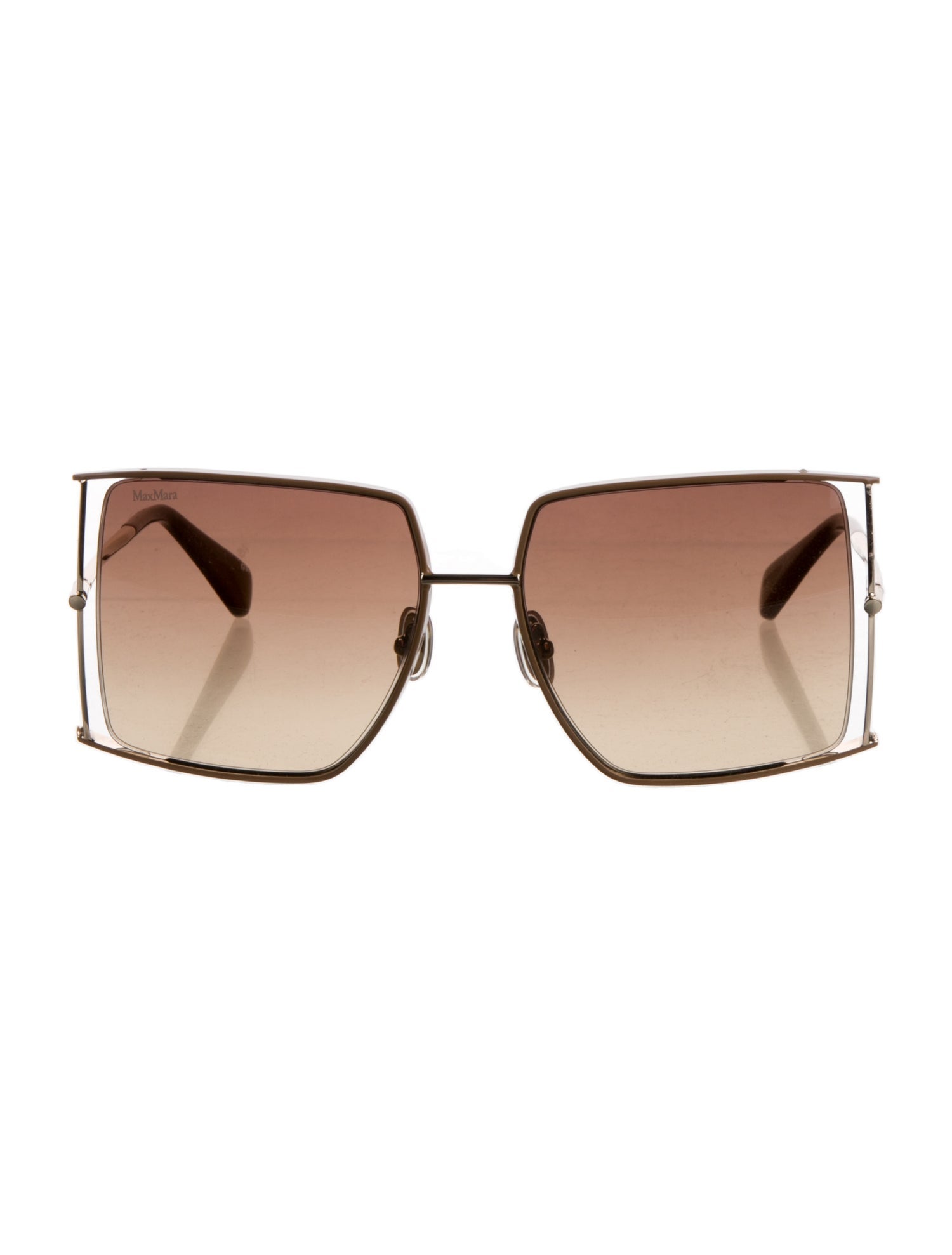 Max Mara Oversize Gradient Sunglasses