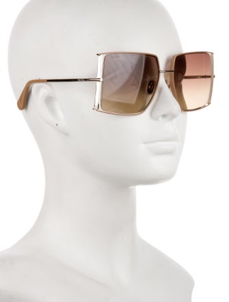 Max Mara Oversize Gradient Sunglasses