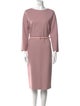 Max Mara Virgin Wool Midi Length Dress
