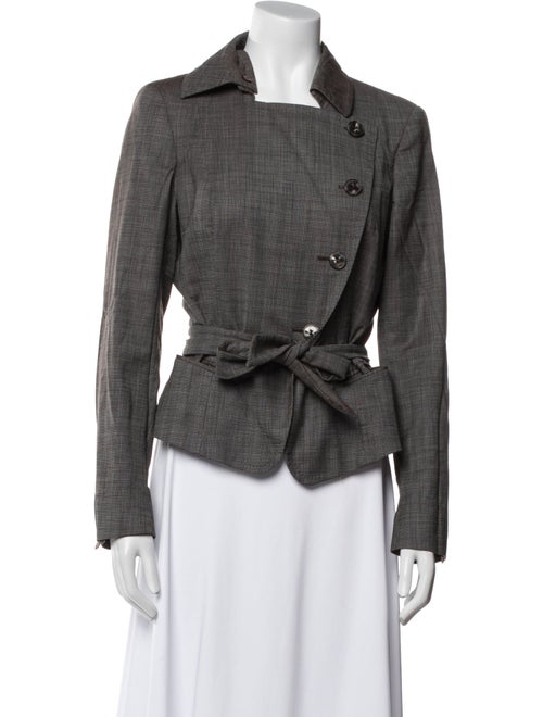 Max Mara Virgin Wool Biker Jacket
