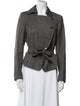Max Mara Virgin Wool Biker Jacket
