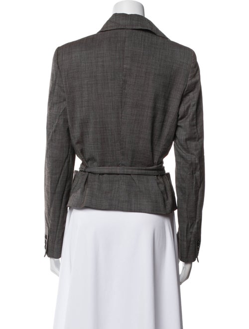 Max Mara Virgin Wool Biker Jacket