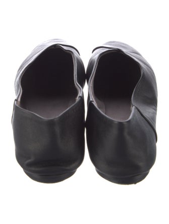 Max Mara Leather Flats