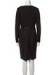 Max Mara Wool Knee-Length Dress