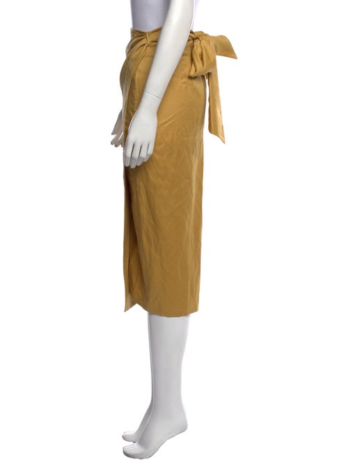 Max Mara Linen Midi Length Skirt