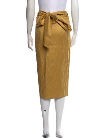 Max Mara Linen Midi Length Skirt