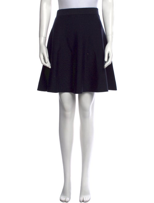 Max Mara Virgin Wool Knee-Length Skirt