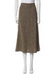 Max Mara Wool Midi Length Skirt