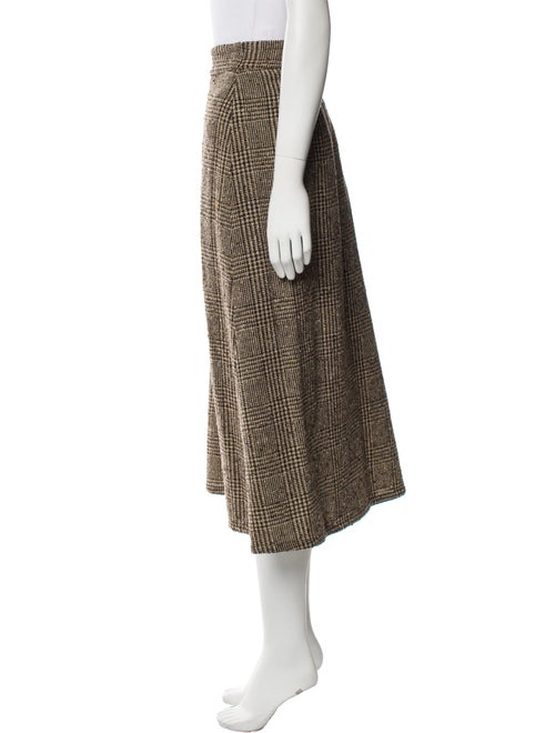 Max Mara Wool Midi Length Skirt