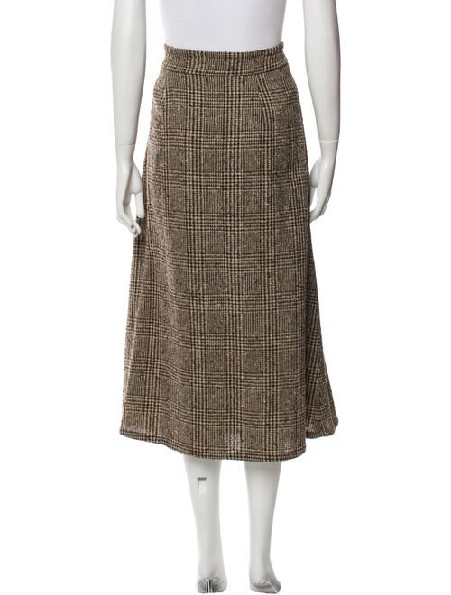 Max Mara Wool Midi Length Skirt