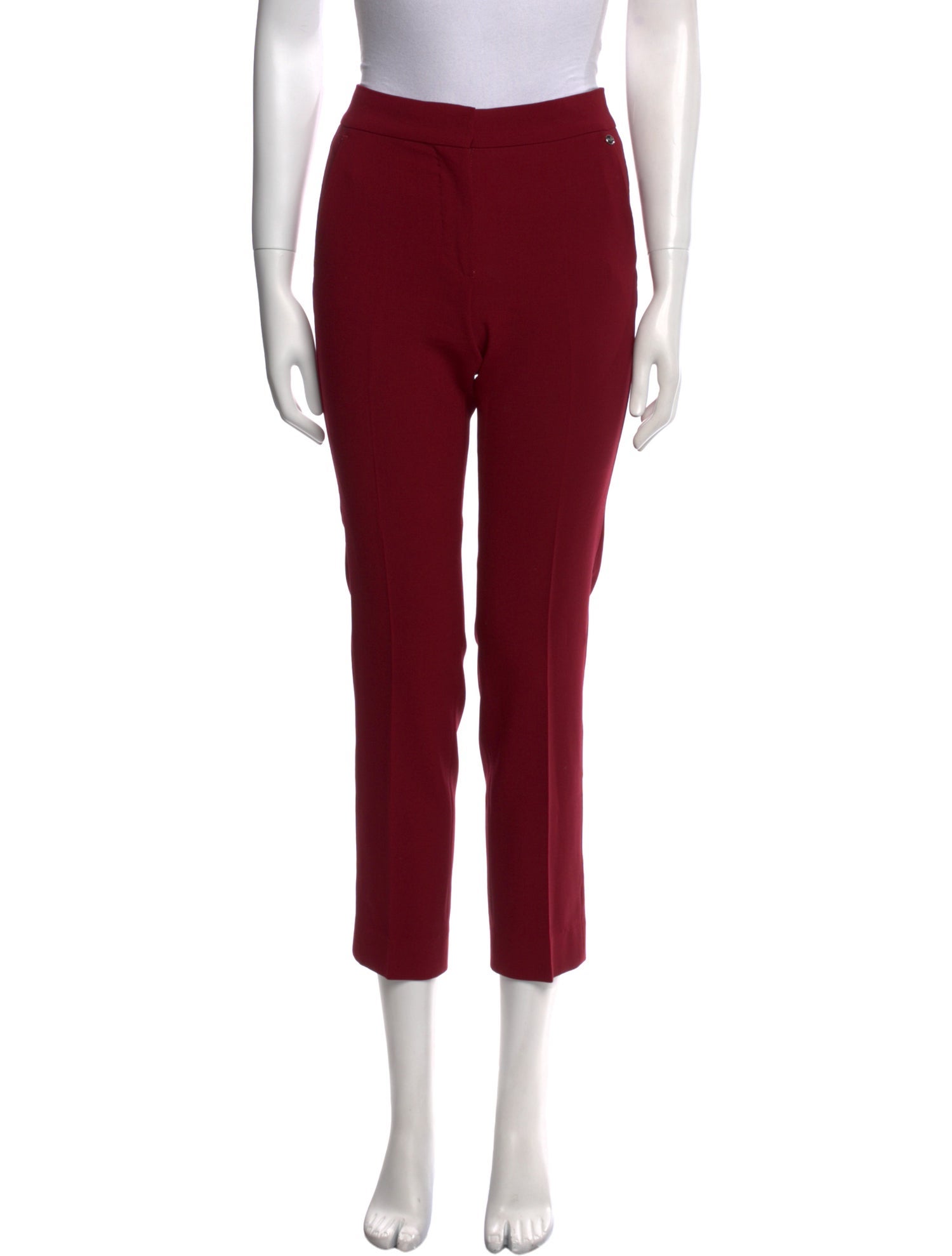 Max Mara Virgin Wool Straight Leg Pants