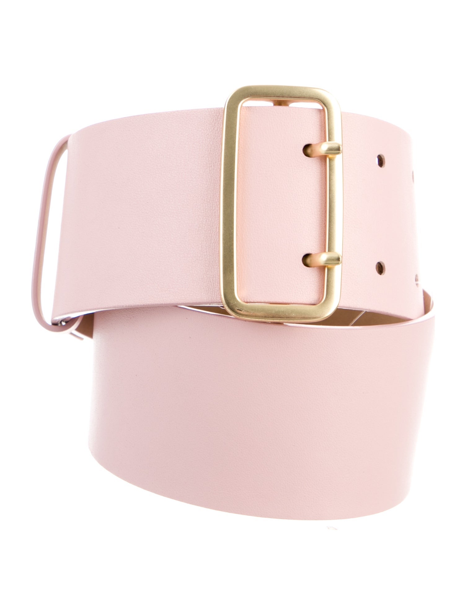 Max Mara Wide Leather Waist Belt