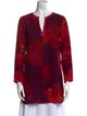 Max Mara Silk Floral Print Tunic