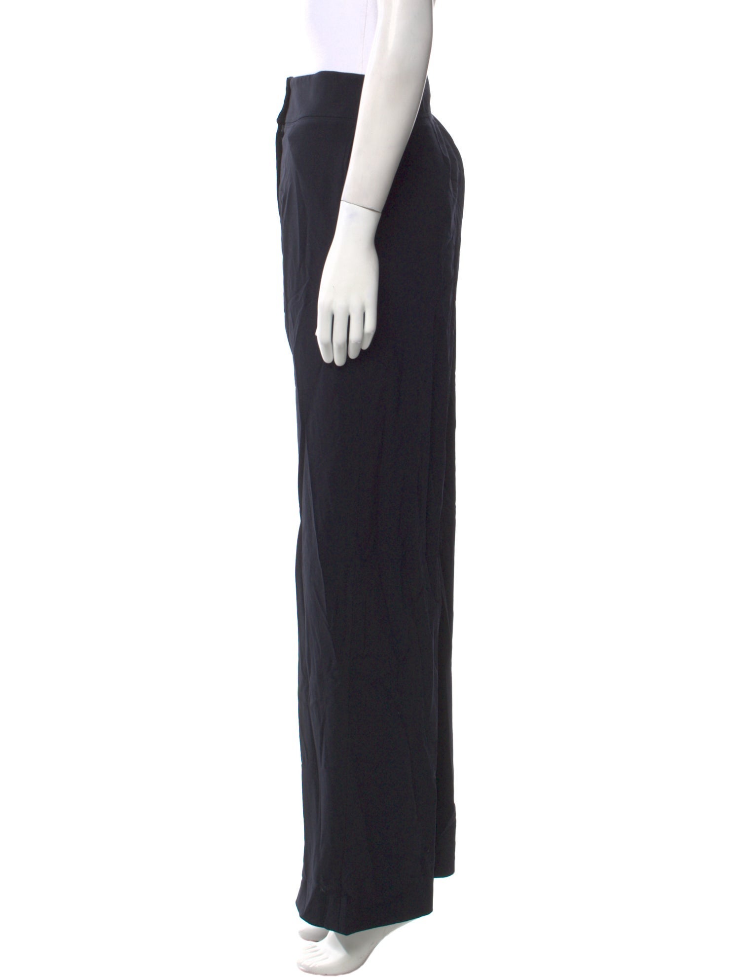 Max Mara Virgin Wool Wide Leg Pants