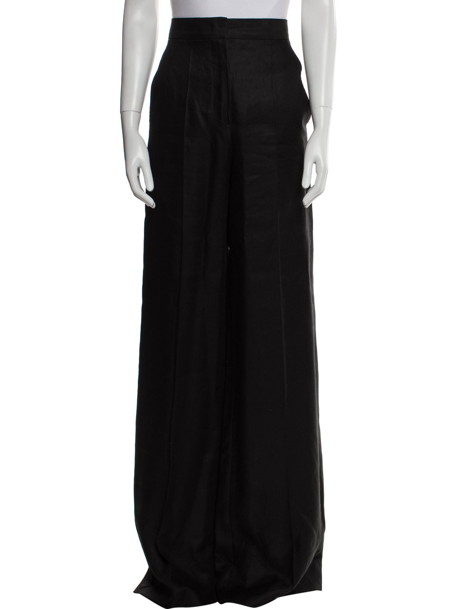 Max Mara Linen Wide Leg Pants