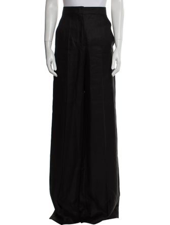 Max Mara Linen Wide Leg Pants