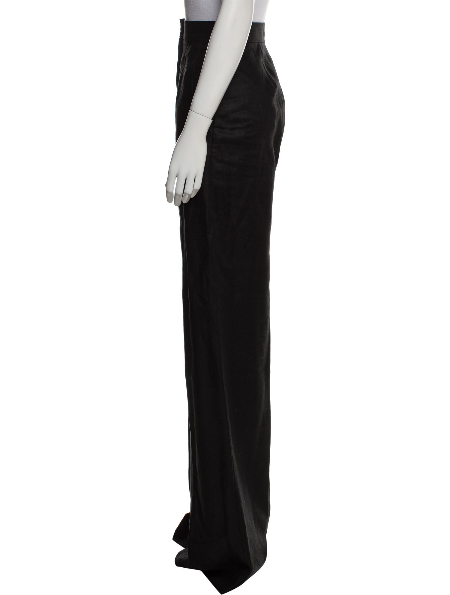 Max Mara Linen Wide Leg Pants