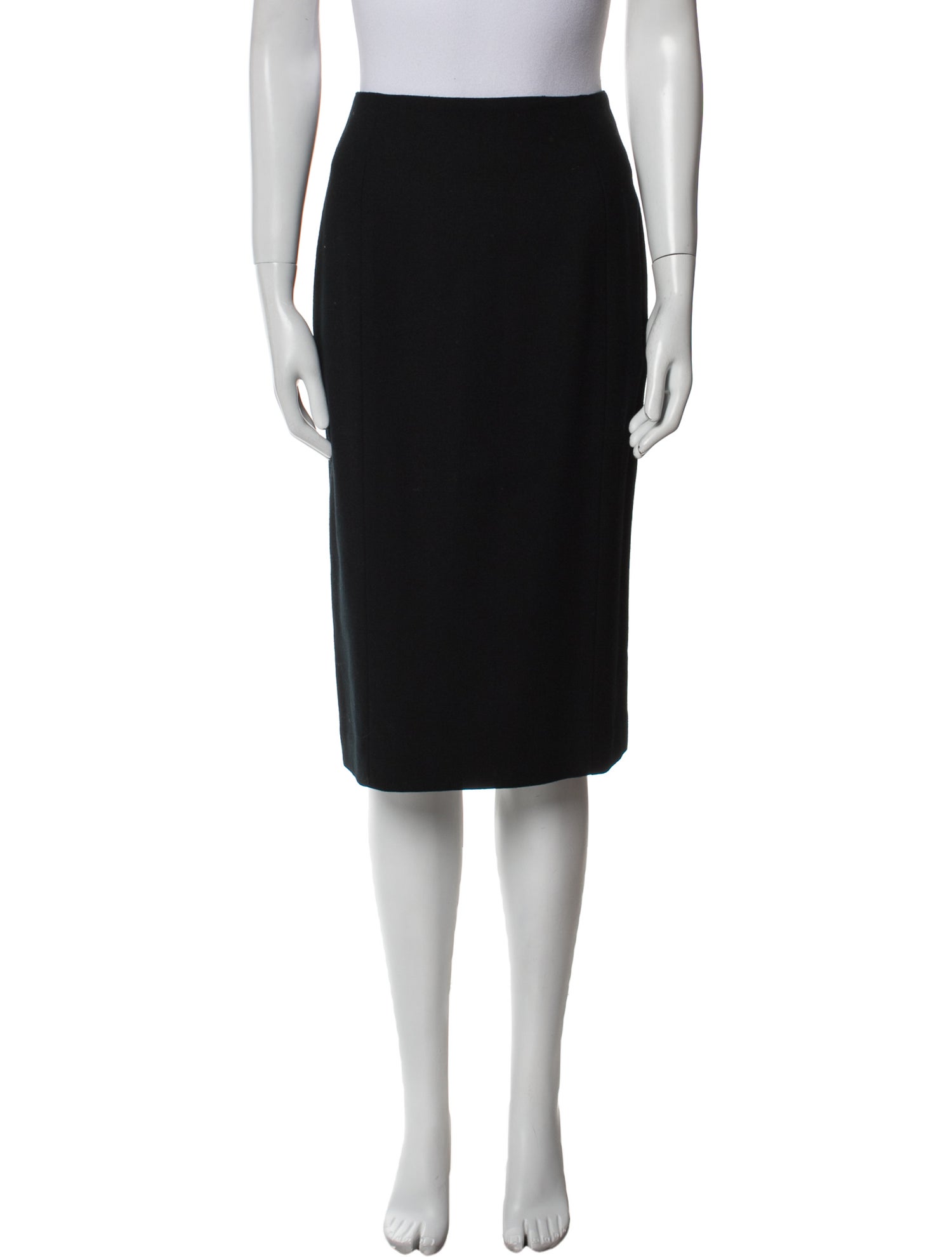 Max Mara Wool Knee-Length Skirt