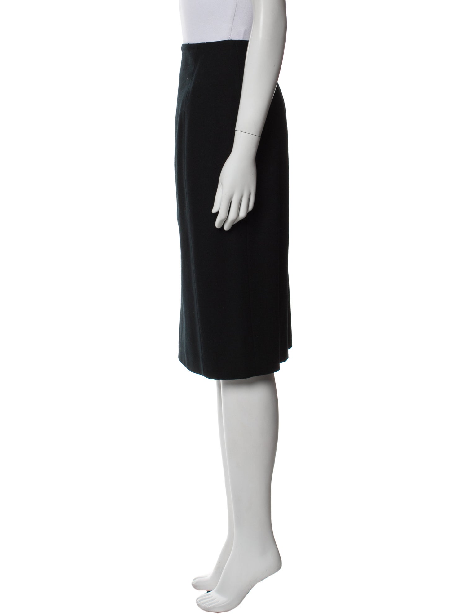 Max Mara Wool Knee-Length Skirt