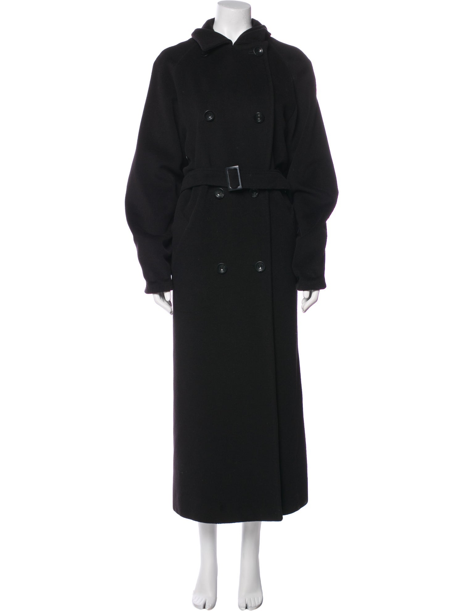 Max Mara Virgin Wool Trench Coat