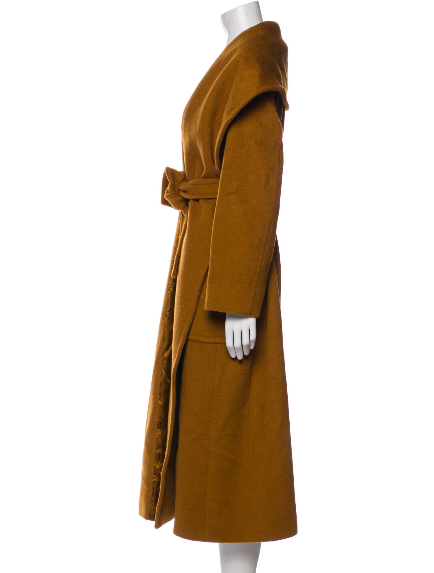 Max Mara Camel Hair Trench Coat