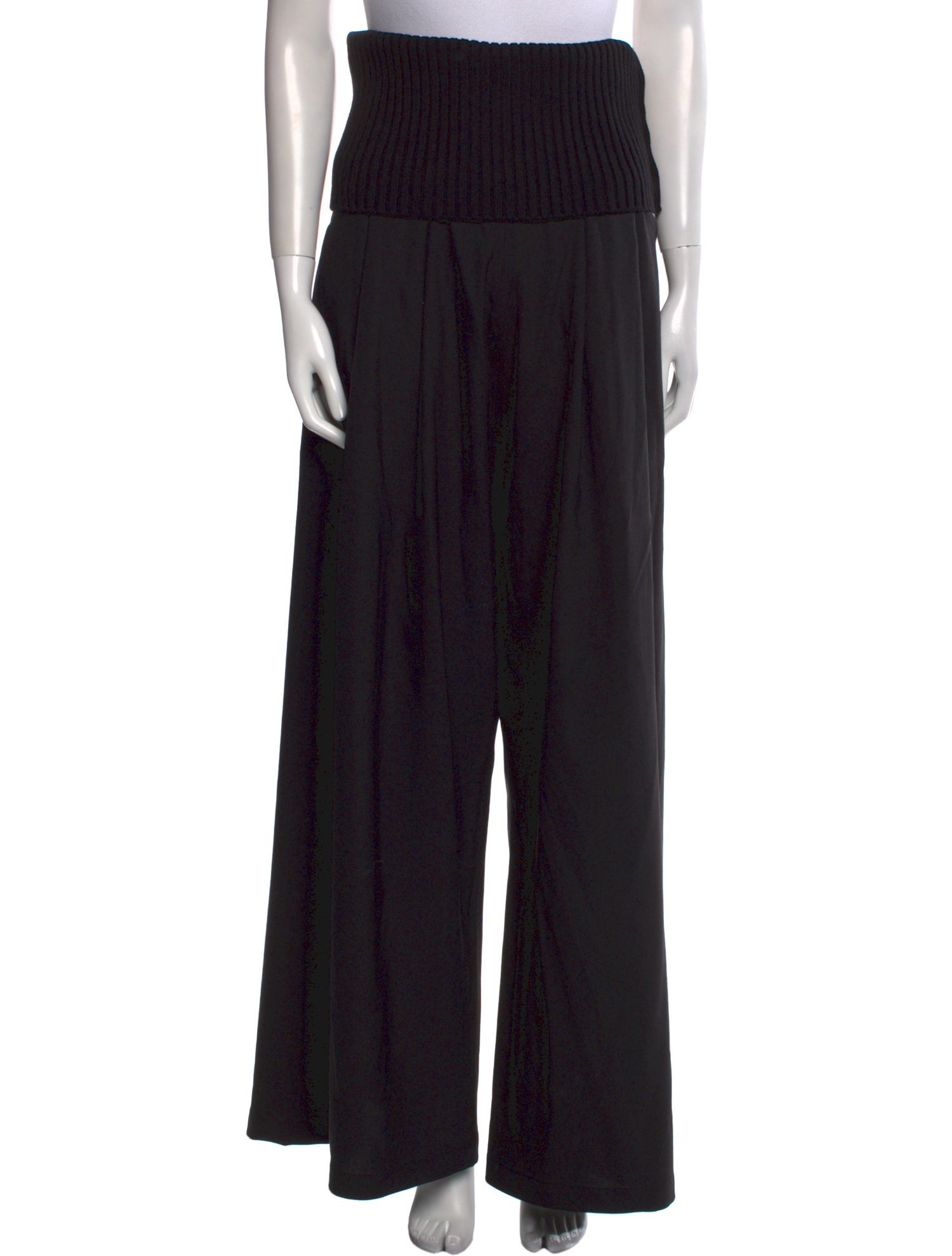 Max Mara Virgin Wool Wide Leg Pants