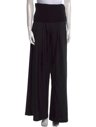 Max Mara Virgin Wool Wide Leg Pants