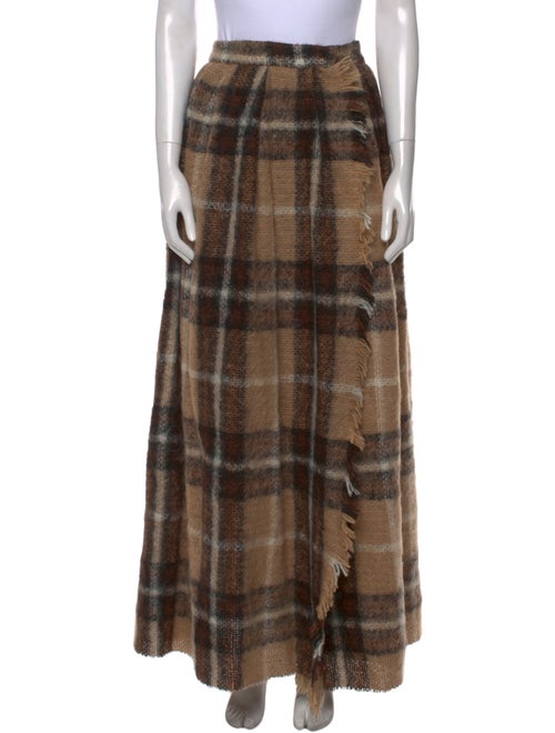 Max Mara Virgin Wool Long Skirt