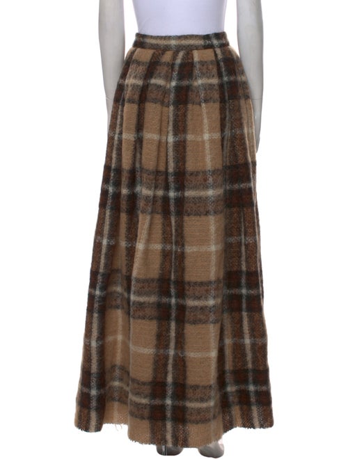 Max Mara Virgin Wool Long Skirt