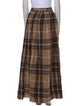 Max Mara Virgin Wool Long Skirt