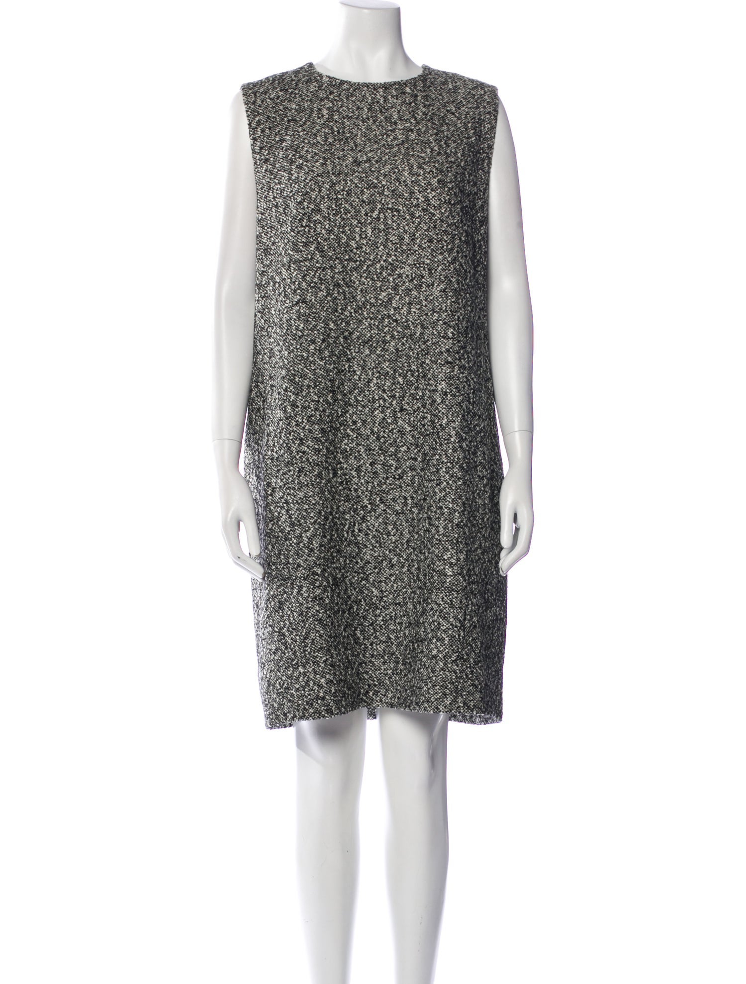 Max Mara Virgin Wool Knee-Length Dress