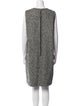 Max Mara Virgin Wool Knee-Length Dress