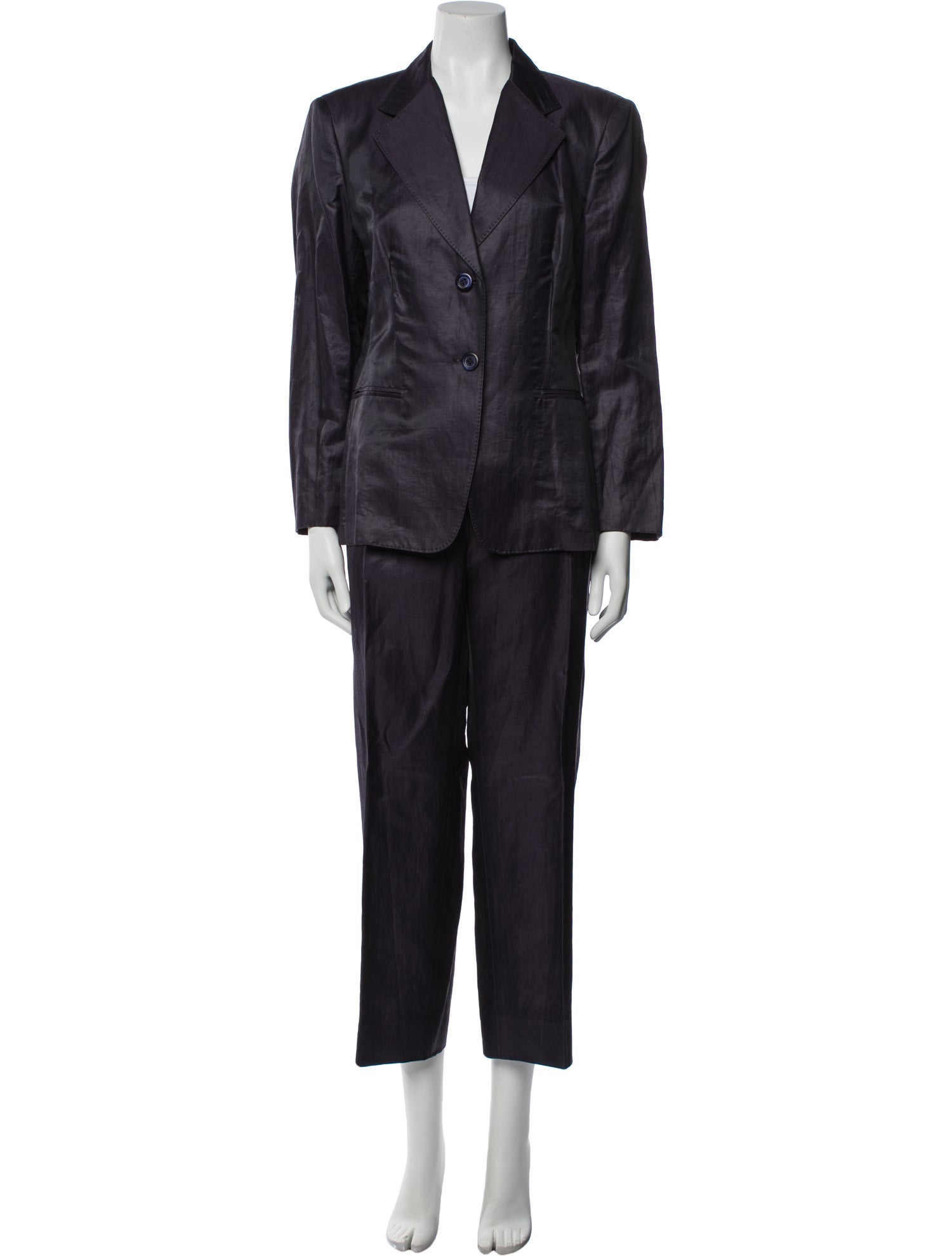 Max Mara Linen Pantsuit