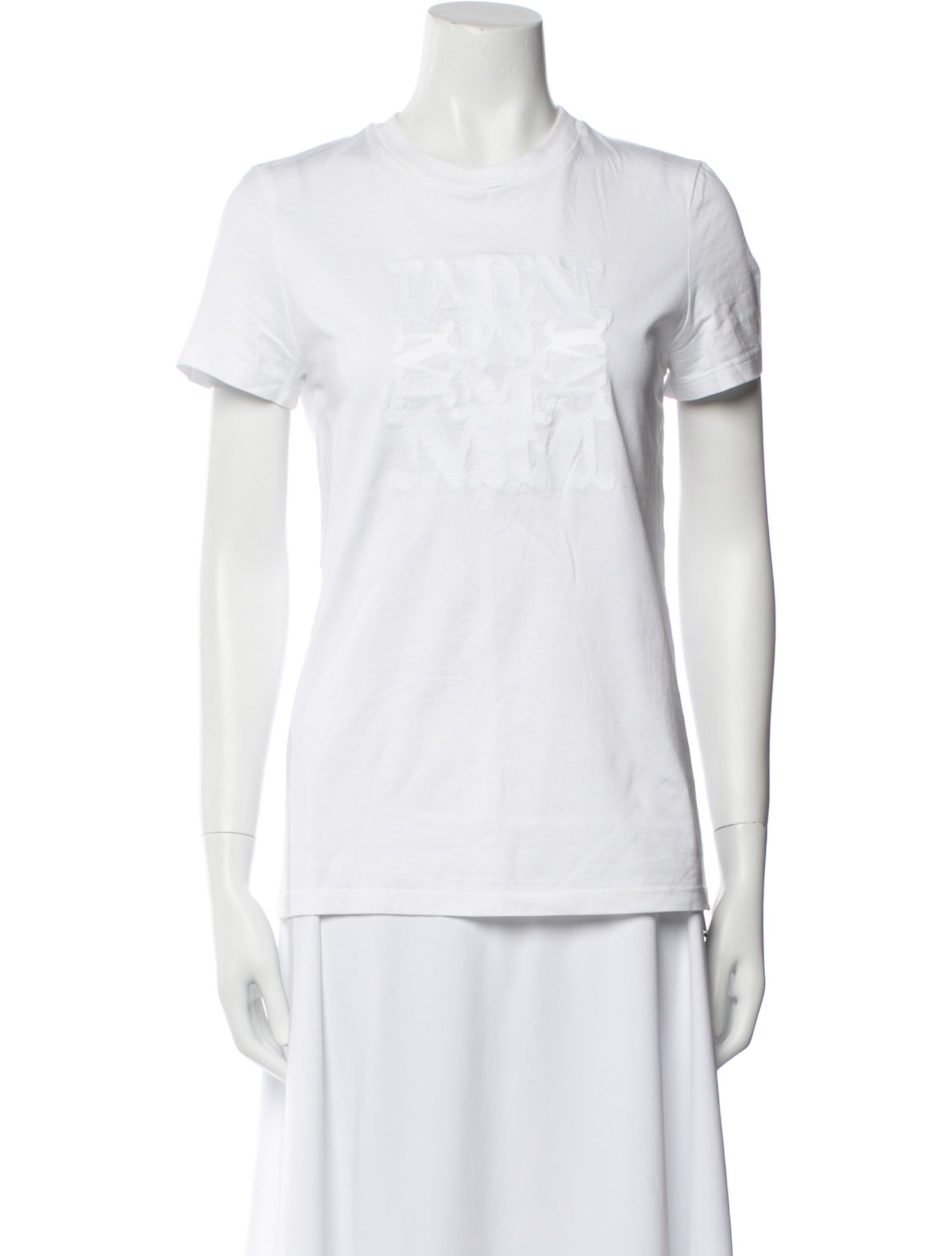 Max Mara Crew Neck Short Sleeve T-Shirt