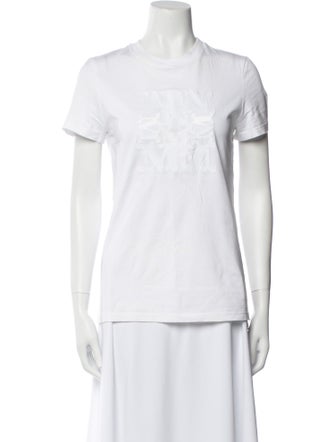 Max Mara Crew Neck Short Sleeve T-Shirt