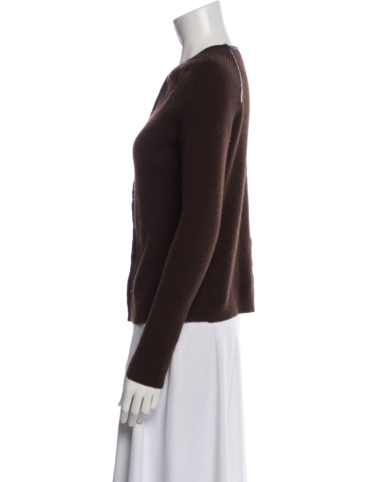 Max Mara Virgin Wool Crew Neck Sweater