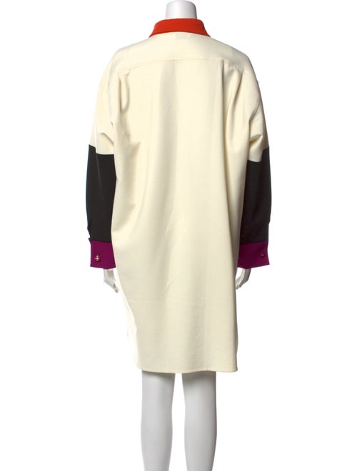 Max Mara Virgin Wool Knee-Length Dress