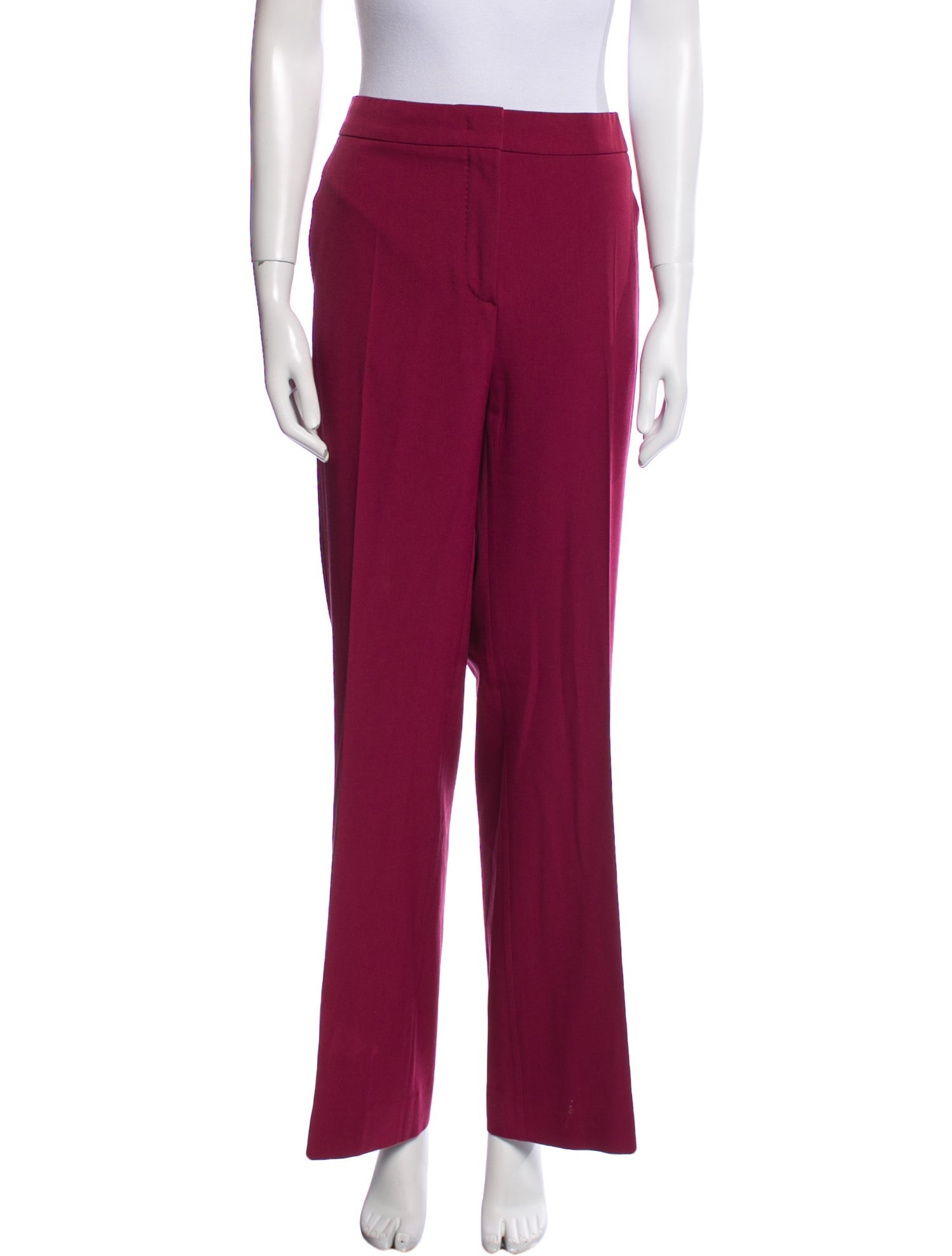 Max Mara Virgin Wool Wide Leg Pants