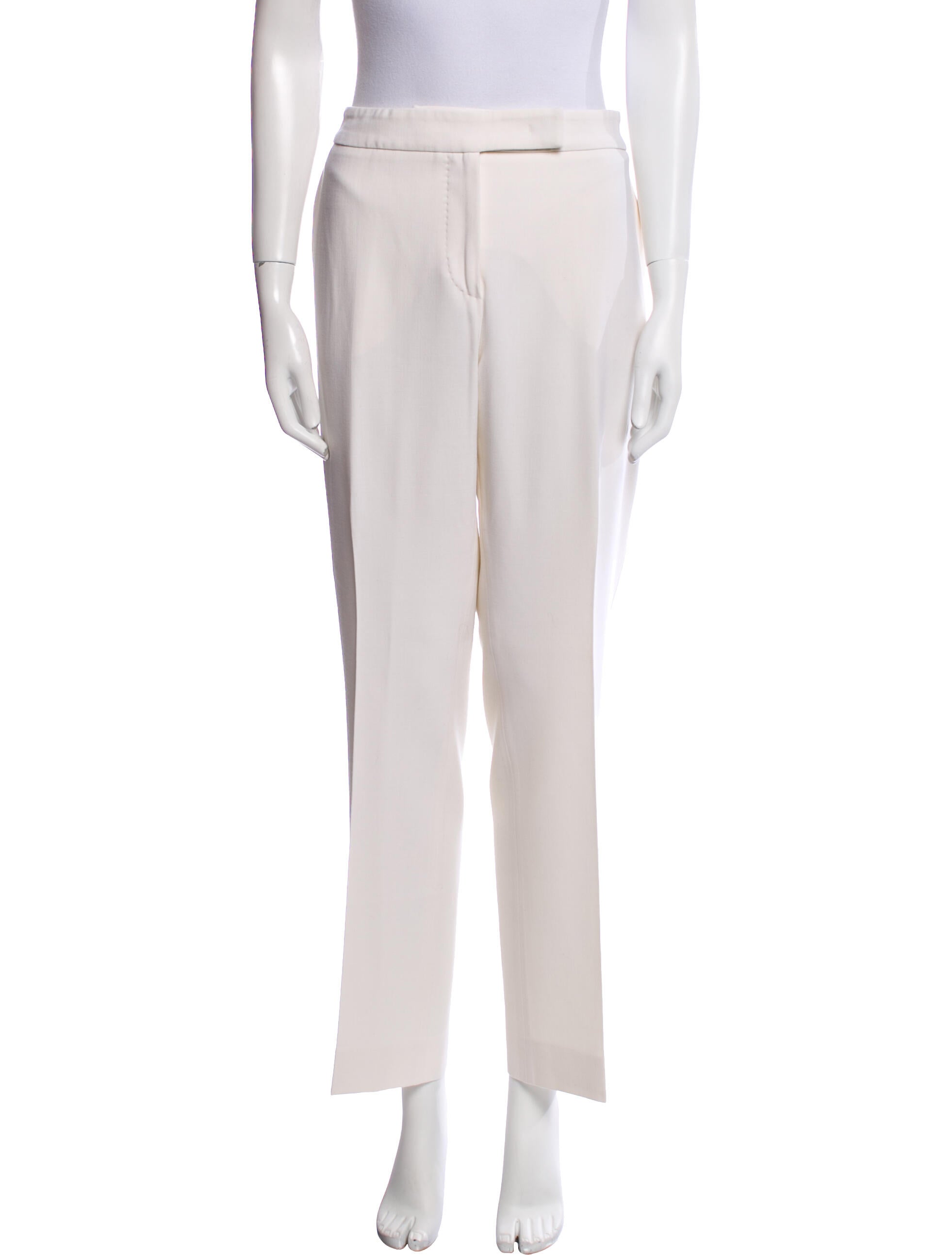 Max Mara Virgin Wool Wide Leg Pants