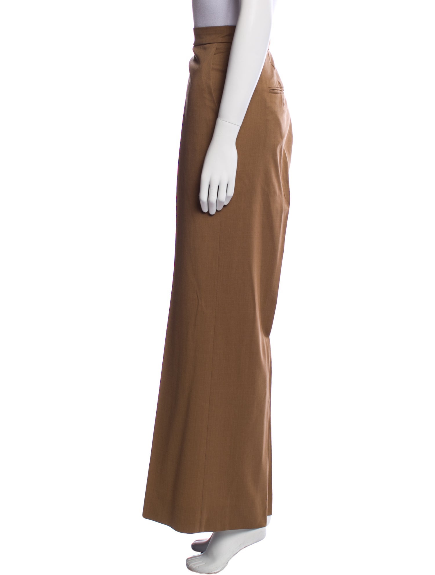 Max Mara Virgin Wool Wide Leg Pants